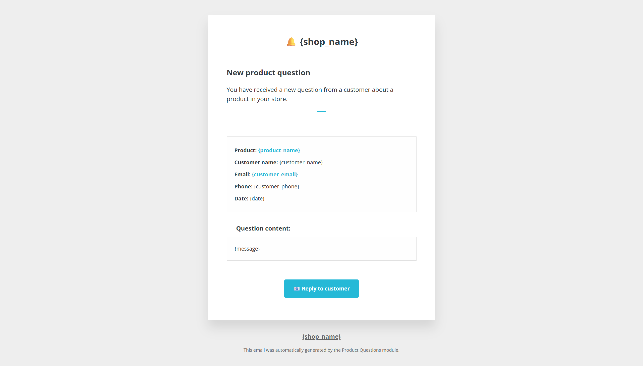 módulo ask product prestashop