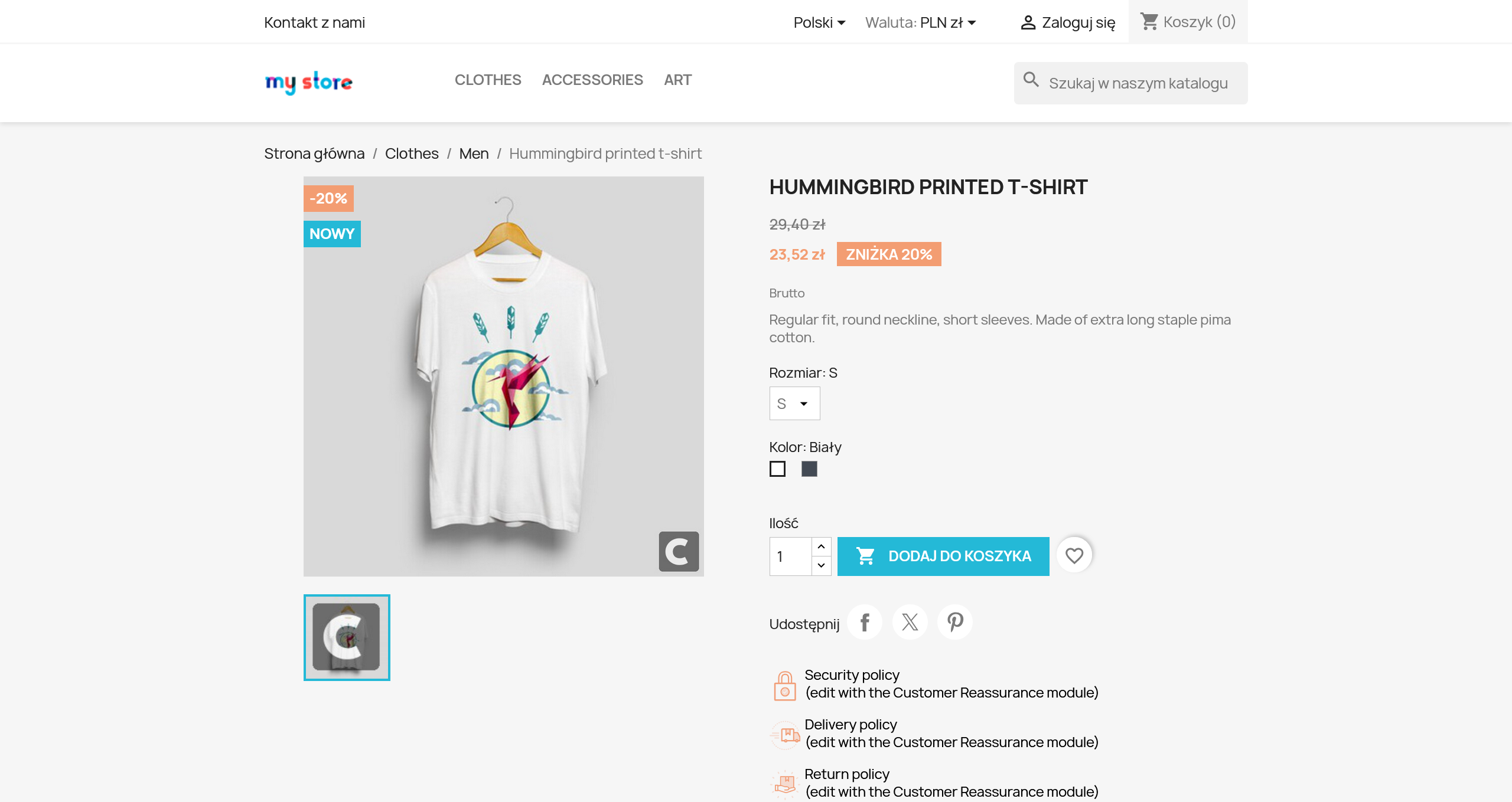 Marca de agua PrestaShop