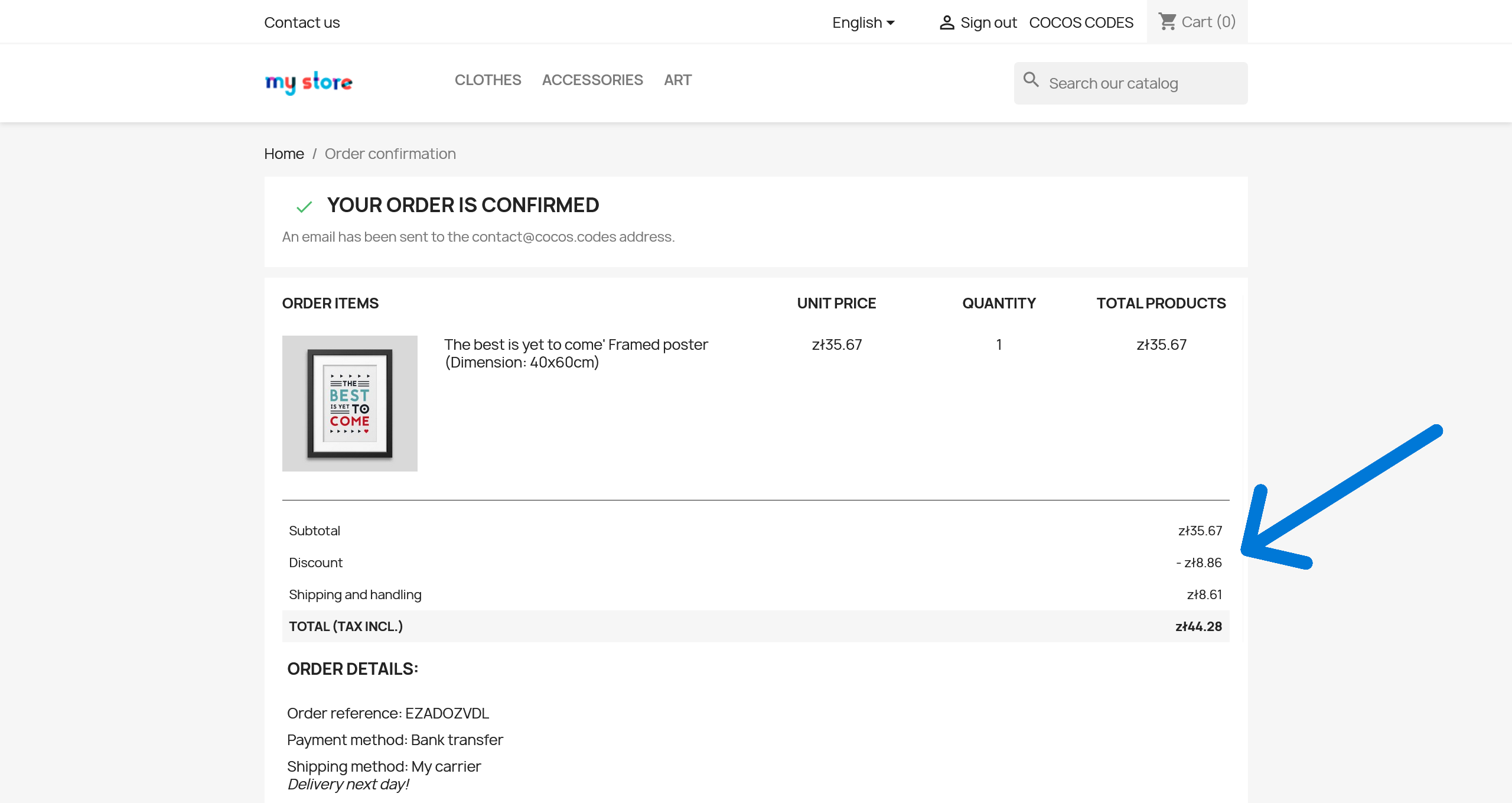 Descuento automático para métodos de pago en PrestaShop