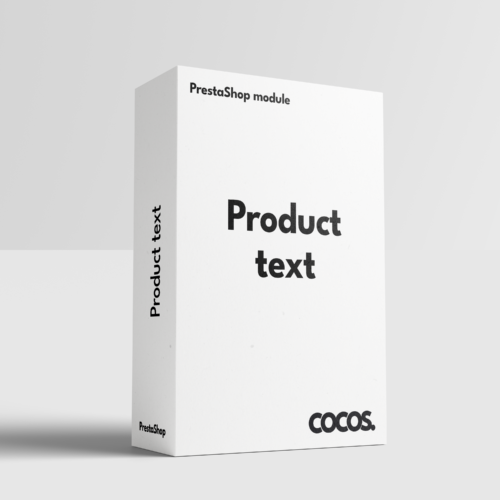 Texto de Producto PrestaShop